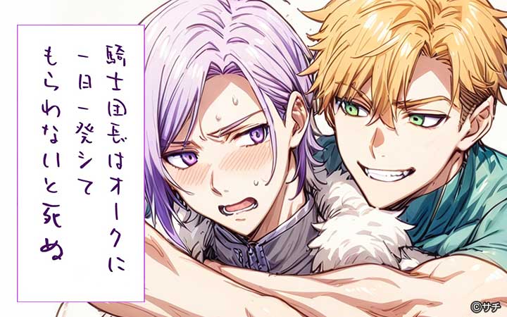騎士団長は一日一発オークにシてもらわないと死ぬ 分冊版