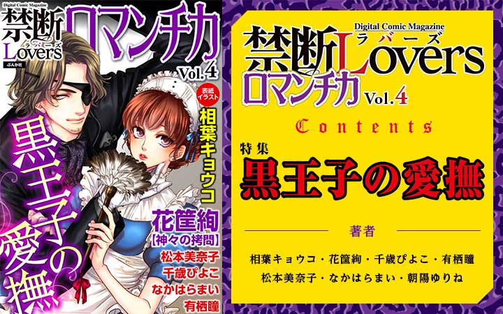 禁断Loversロマンチカ Vol.4～黒王子の愛撫～