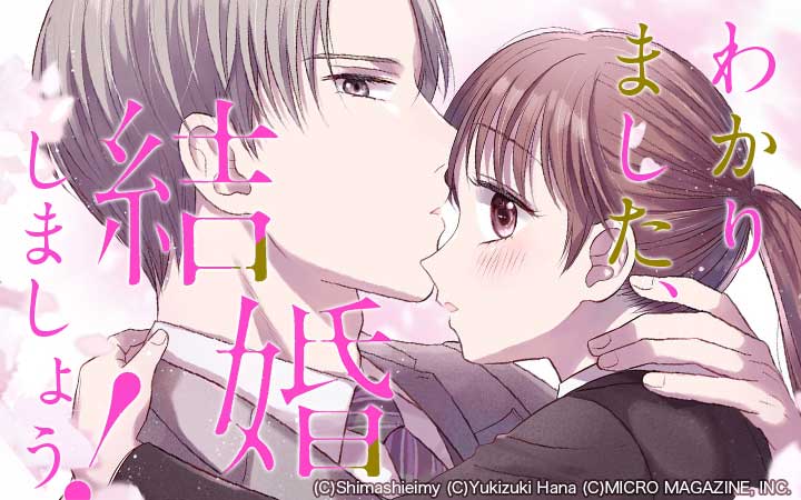 わかりました、結婚しましょう！